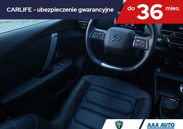 Citroen C4 cena 86000 przebieg: 7540, rok produkcji 2022 z Tarnobrzeg małe 154